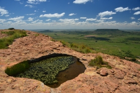 Korannaberg rock pool cluster, South Africa